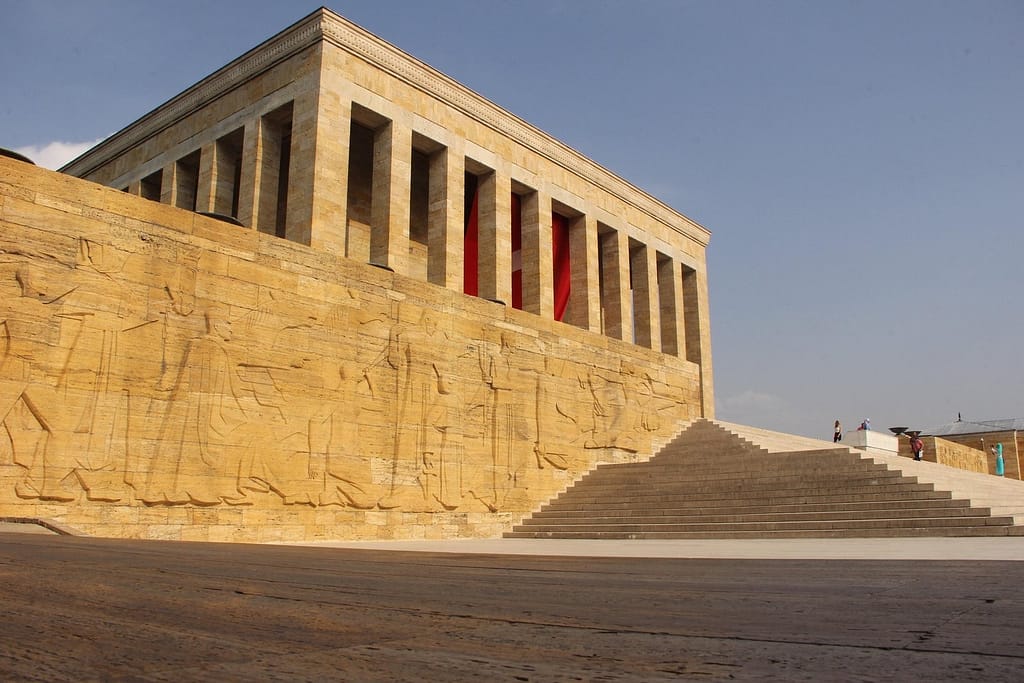 Anıtkabir, the mausoleum of Mustafa Kemal Atatürk, stands as a symbol of Ankara’s modern spirit and cultural pride — a city where tradition meets progress